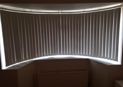 Curved Vertical Window Blinds Birmingham