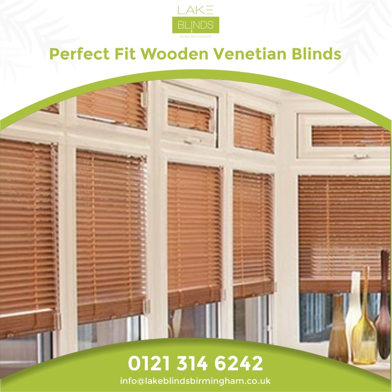 Perfect Fit Wooden Venetian Blinds